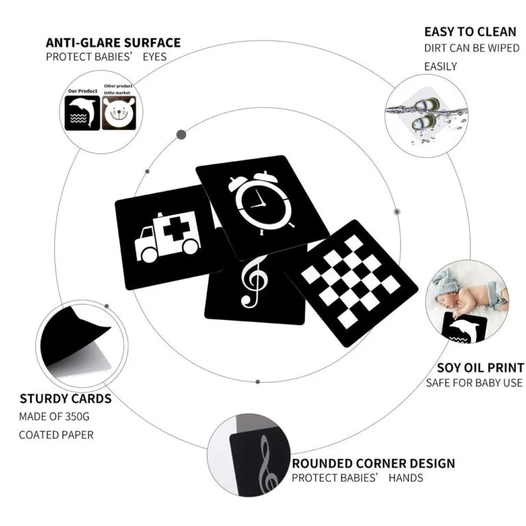 baby black cards