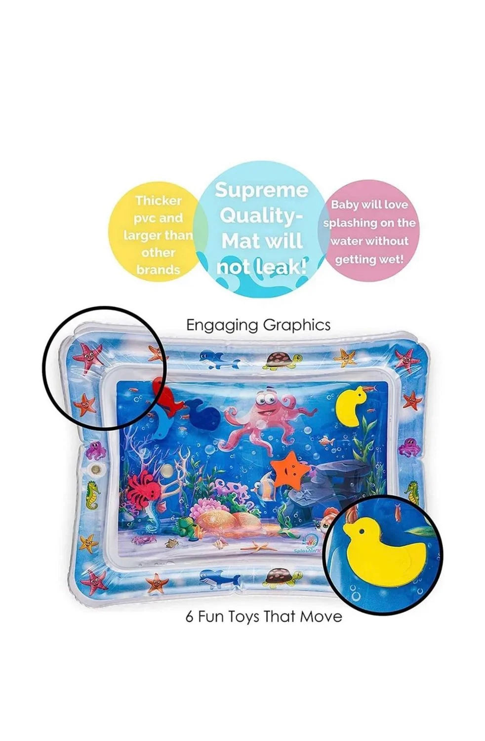 Water Play Time Mat