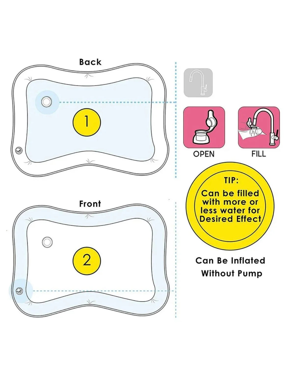 Water Play Time Mat