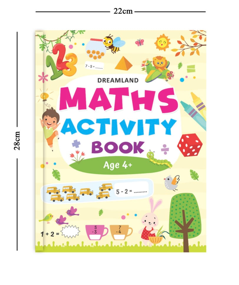 Maths Activity Book Age 4+