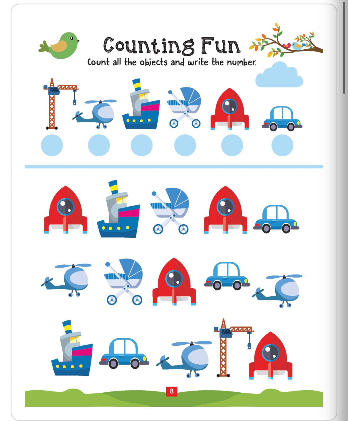 Maths Activity Book Age 4+