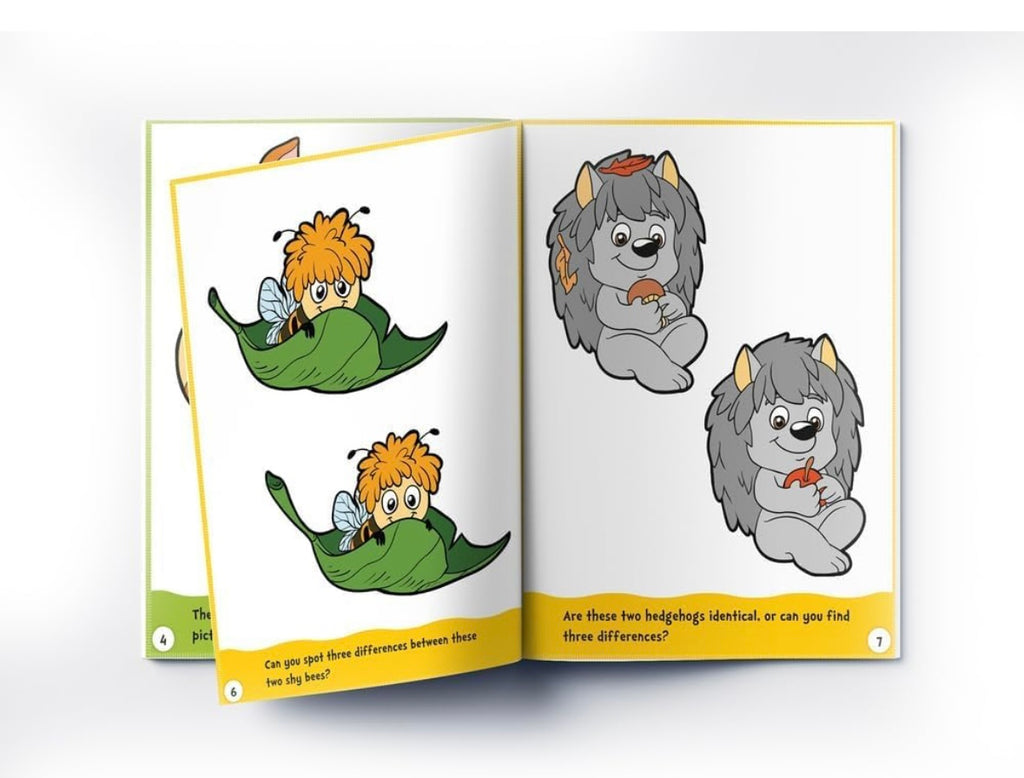 Spot the Difference: First Fun Activity Book for Kids