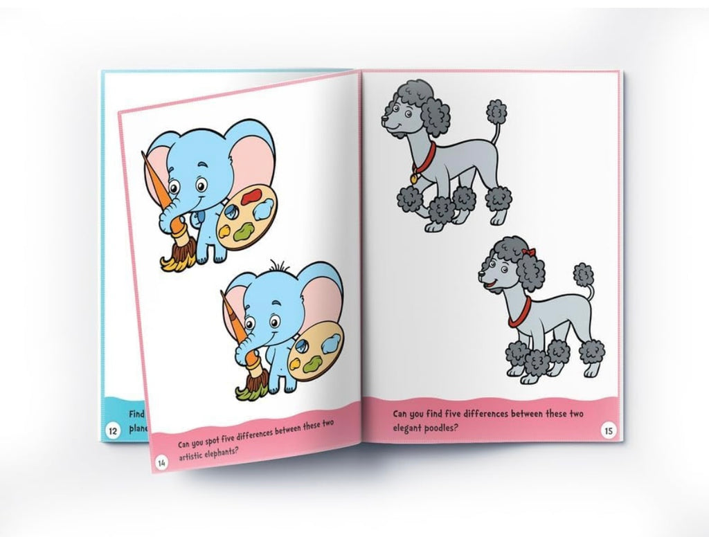 Spot the Difference: First Fun Activity Book for Kids
