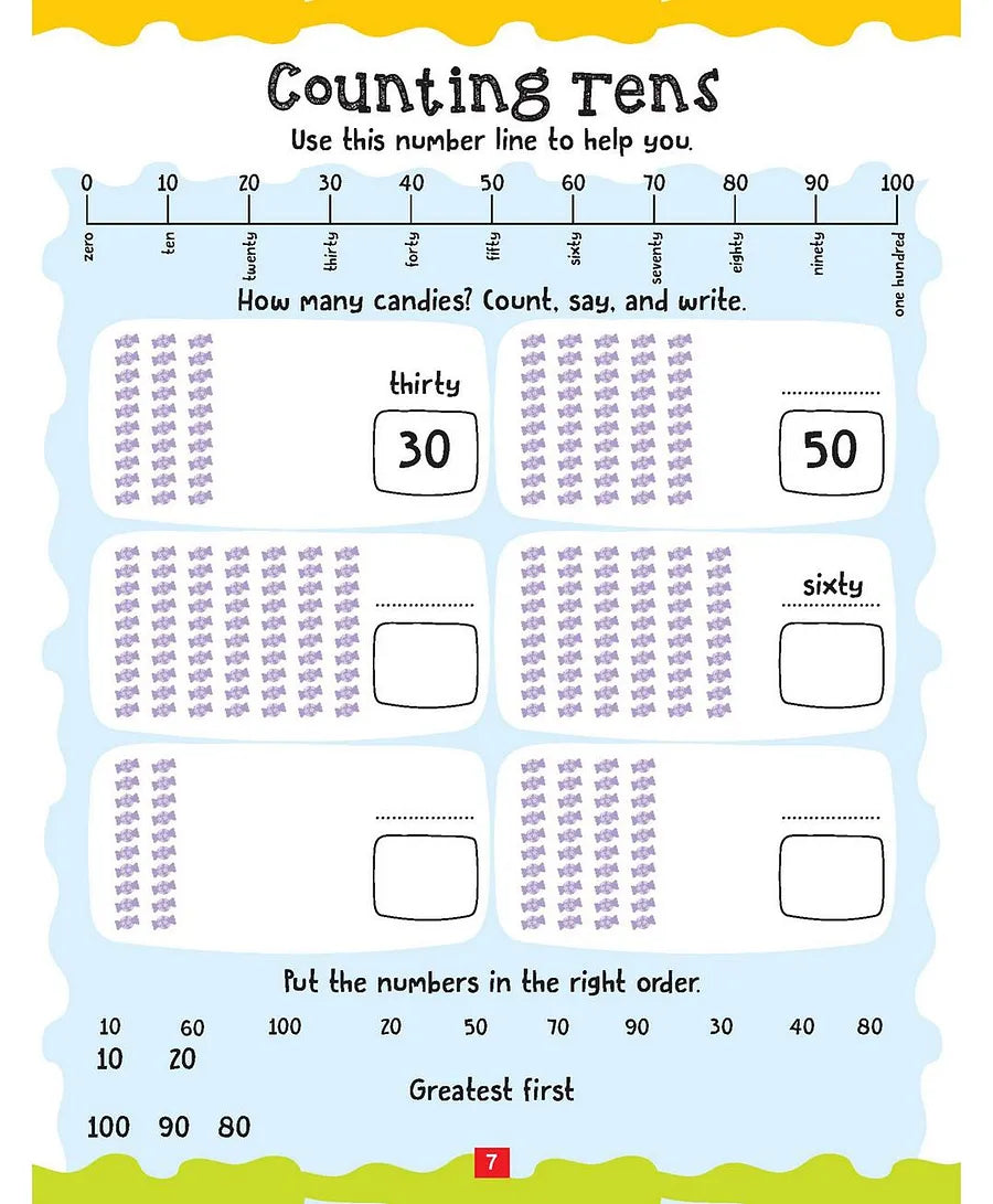 Dreamland Math Activity Book
