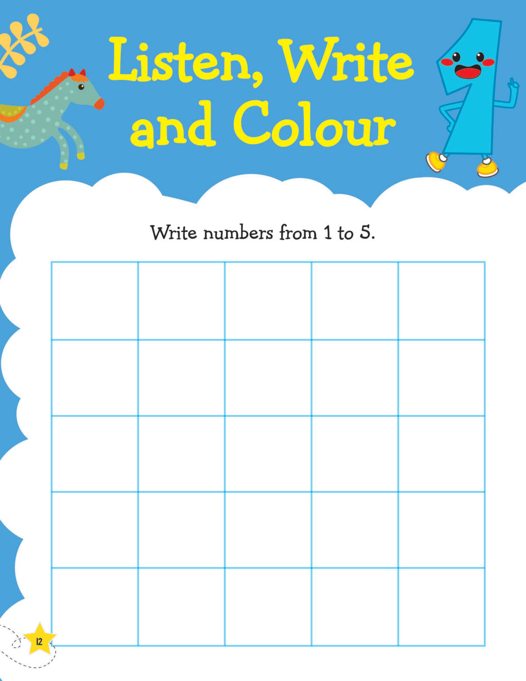 Numbers and Patterns – Learn Everyday – Age 3+