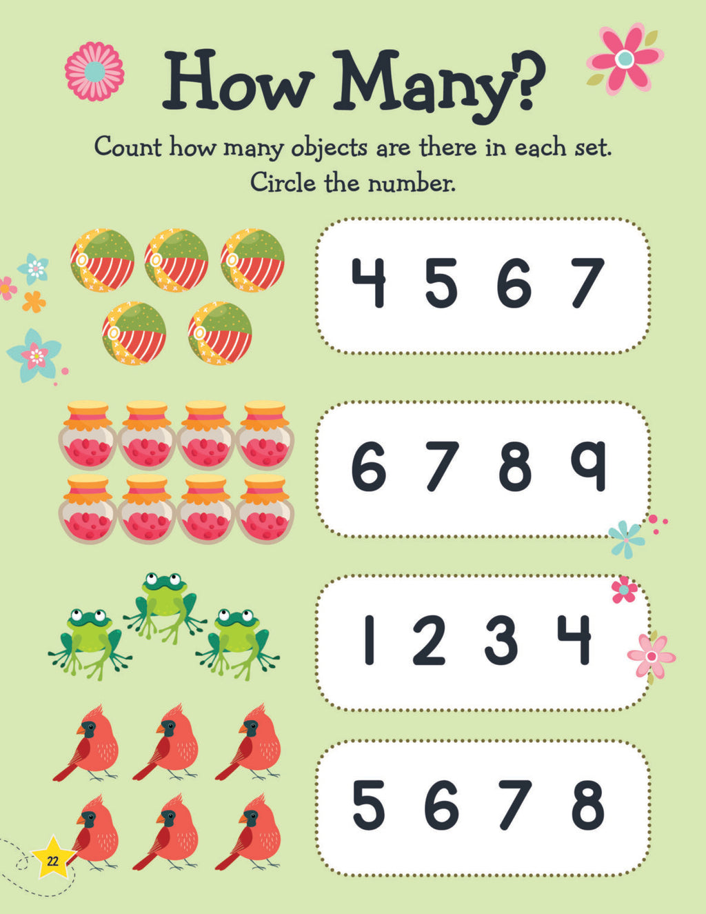 Numbers and Patterns – Learn Everyday – Age 3+