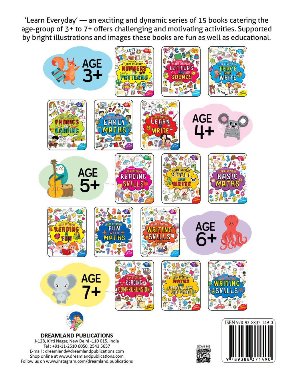 Numbers and Patterns – Learn Everyday – Age 3+