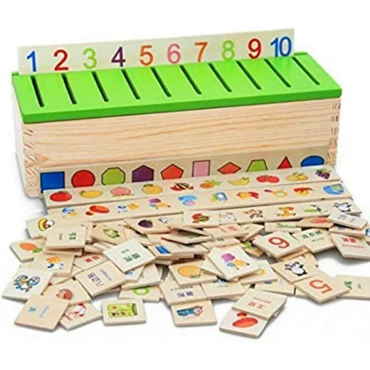 Multi-Function Wooden Educational Toy