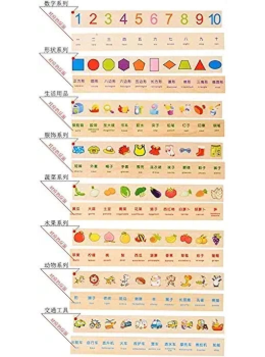Multi-Function Wooden Educational Toy
