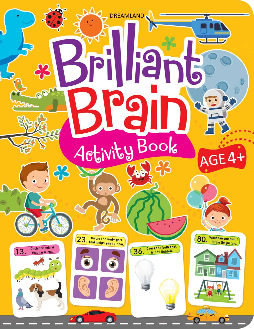 Brilliant Brain activity book 4 years