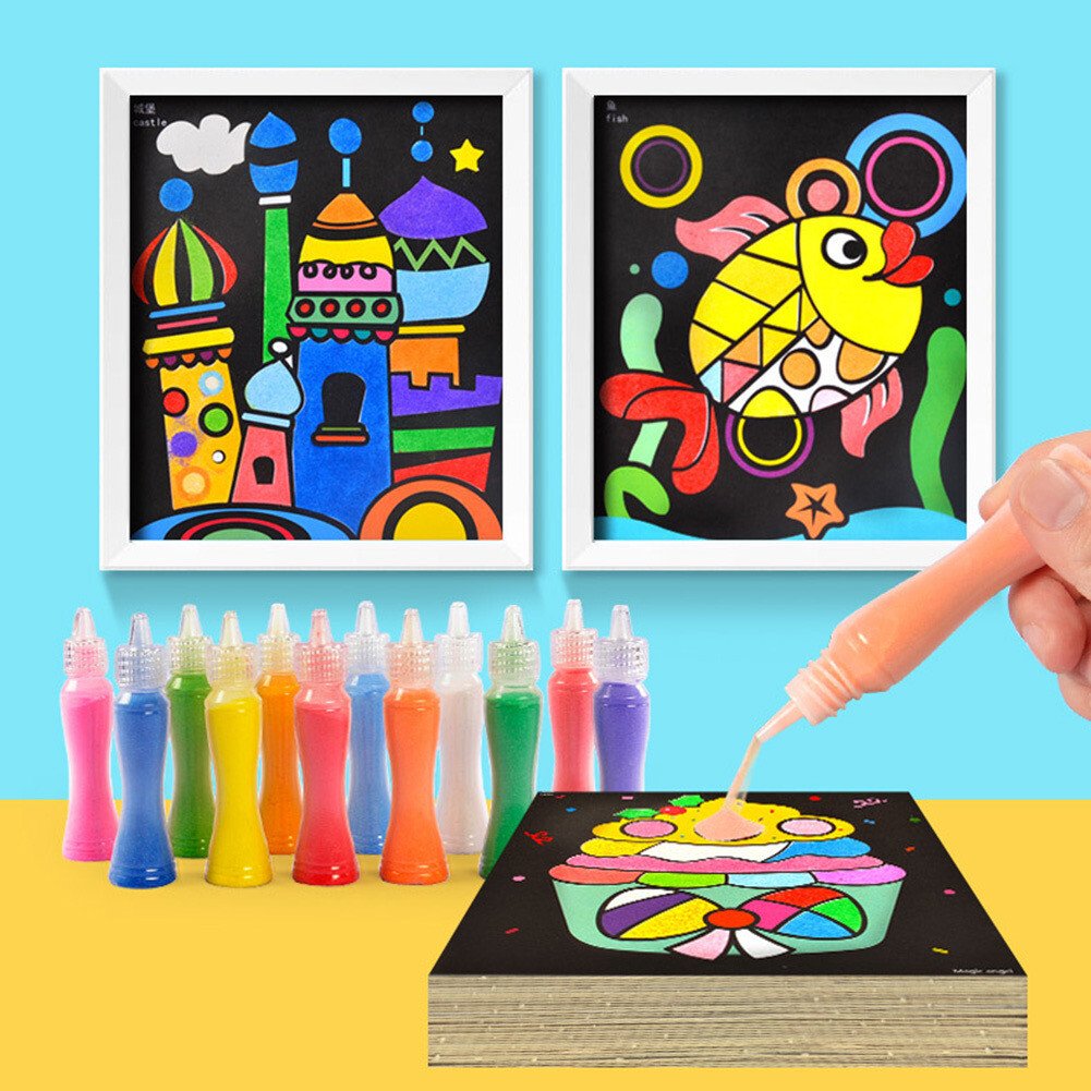 Sand Painting Cards